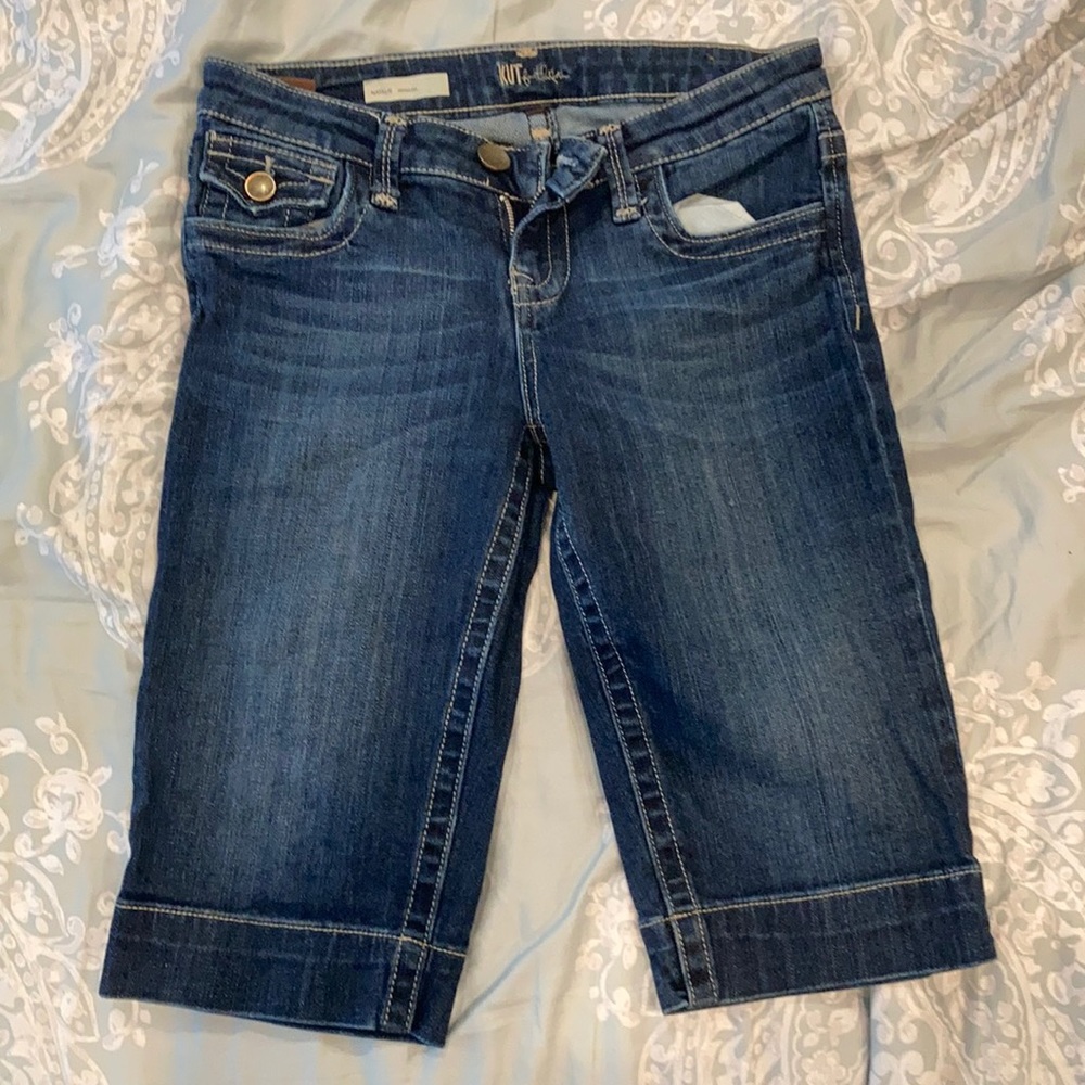 KUT Natalie Bermuda Jeans